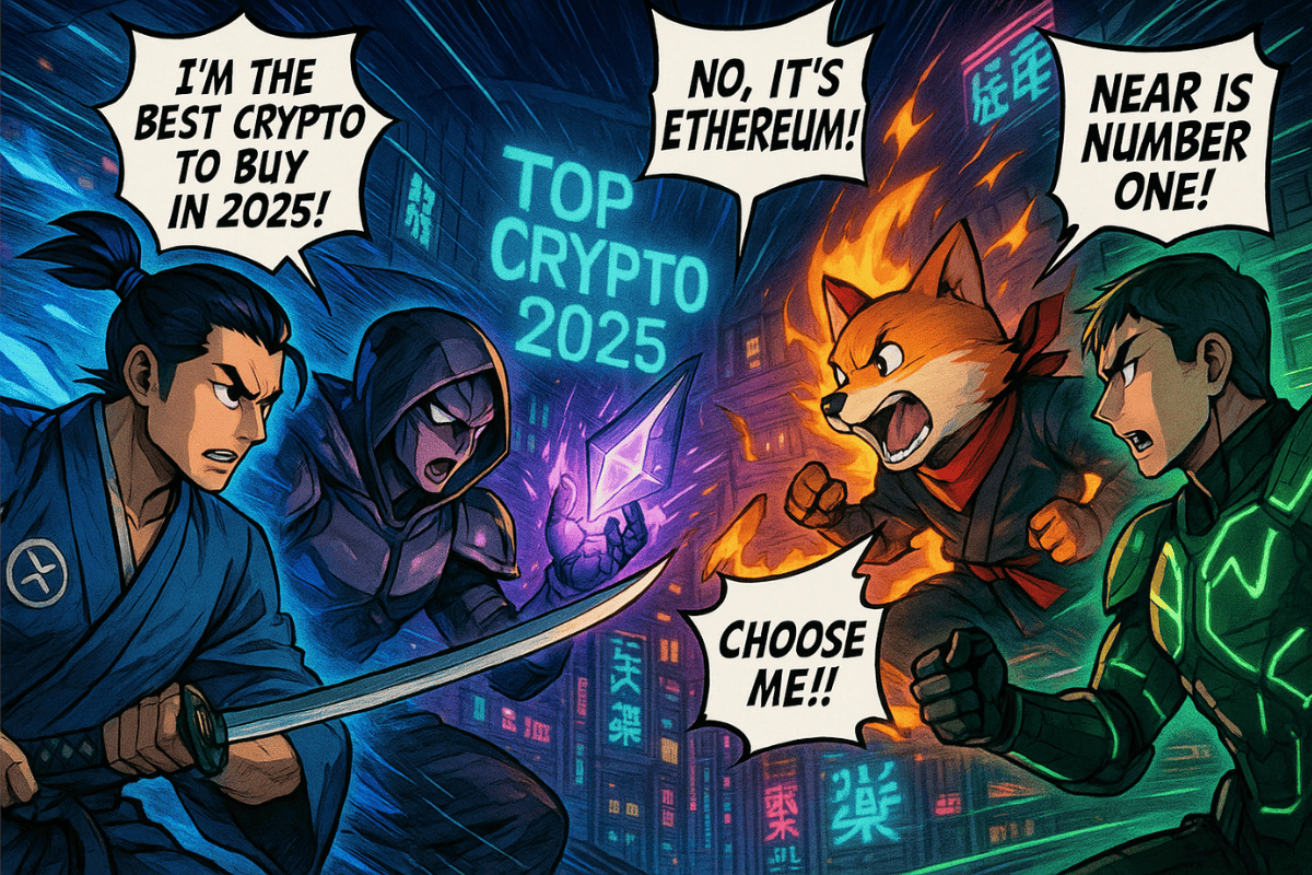 Top Cryptos to Buy With $500 in 2025 — XRP, NEAR, SHIBA INU and Ethereum Dominate Analyst Picks