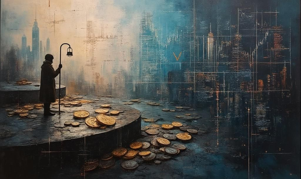 abstract financial speculation art