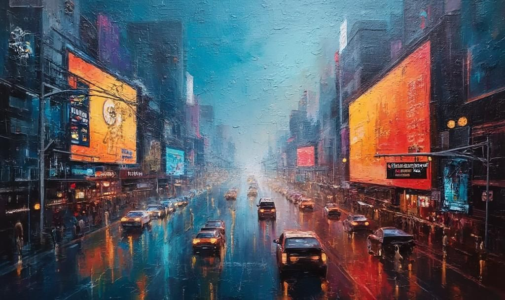 Ark Invest Acquires $47M in Crypto Stocks 4 ark invest crypto oil painting