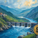 bhutan hydropower bitcoin art