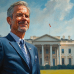 bo hines oil painting white house