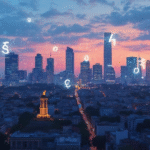 buenos aires crypto skyline art