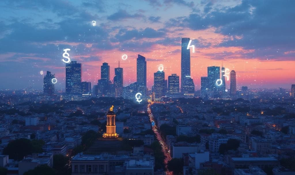 buenos aires crypto skyline art