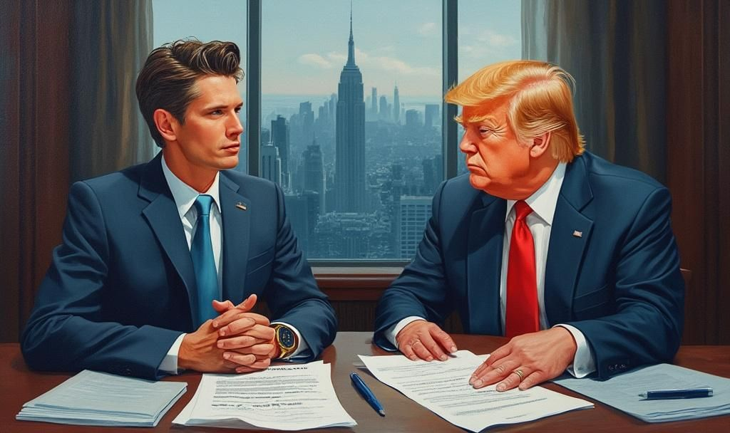 eric don jr defi oil painting