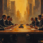 ethereum investment boardroom art