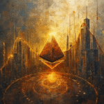 ethereum rise oil painting art