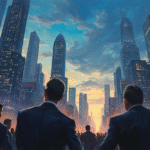 financial district dusk talks