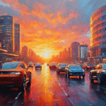 futuristic cityscape elon musk