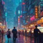 hong kong financial district art
