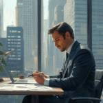 jack dorsey urban office scene