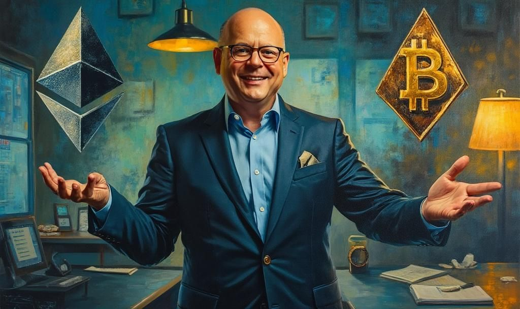 jim cramer crypto painting