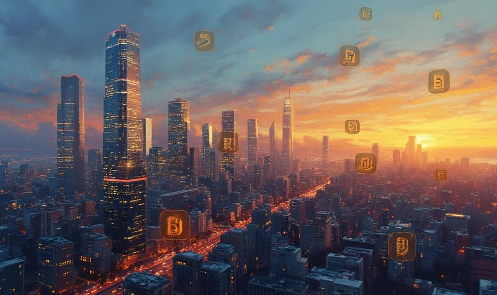 SEC Unveils Project Crypto Transforming U.S. Regulatory Landscape 4 modern city skyline crypto art