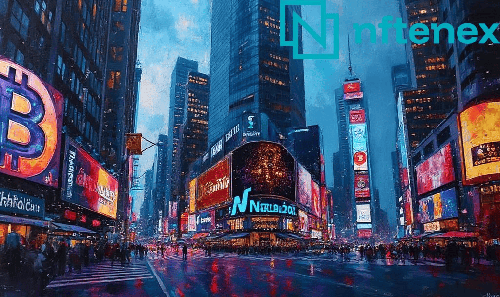 CSLM Digital Asset Corp Launches $200M IPO on Nasdaq 4 nasdaq city blockchain painting