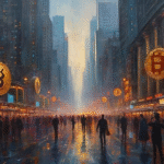 oil painting crypto district