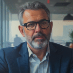 thoughtful office portrait