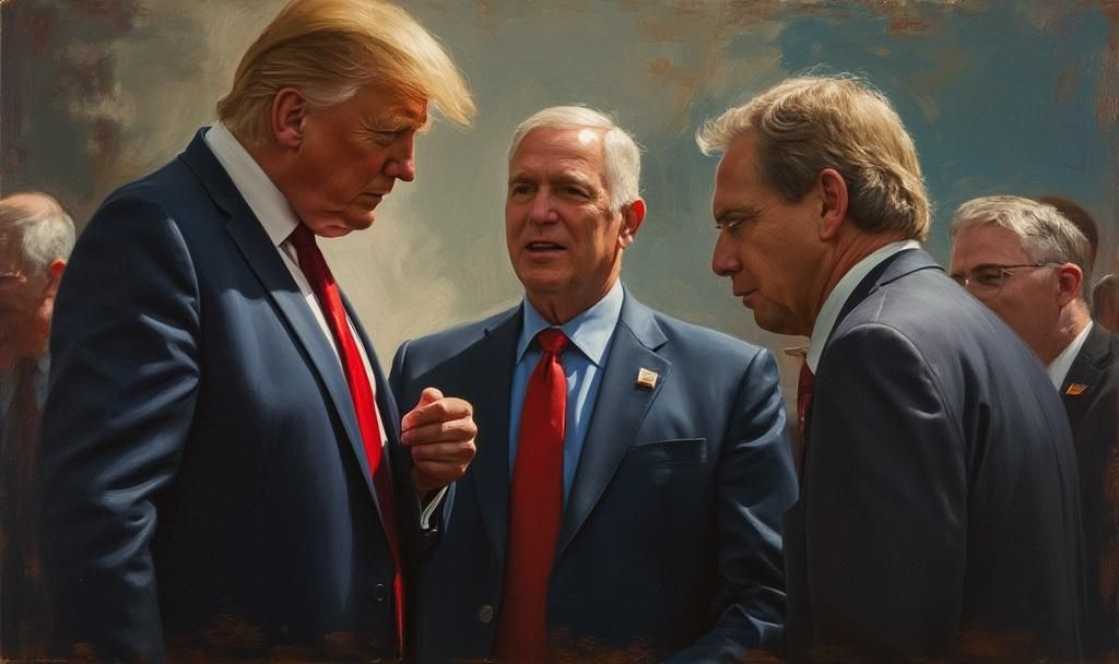 Trump Dismisses IRS Commissioner, Appoints Acting Leader 4 trump bessent leadership scene