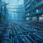 urban digital congestion art