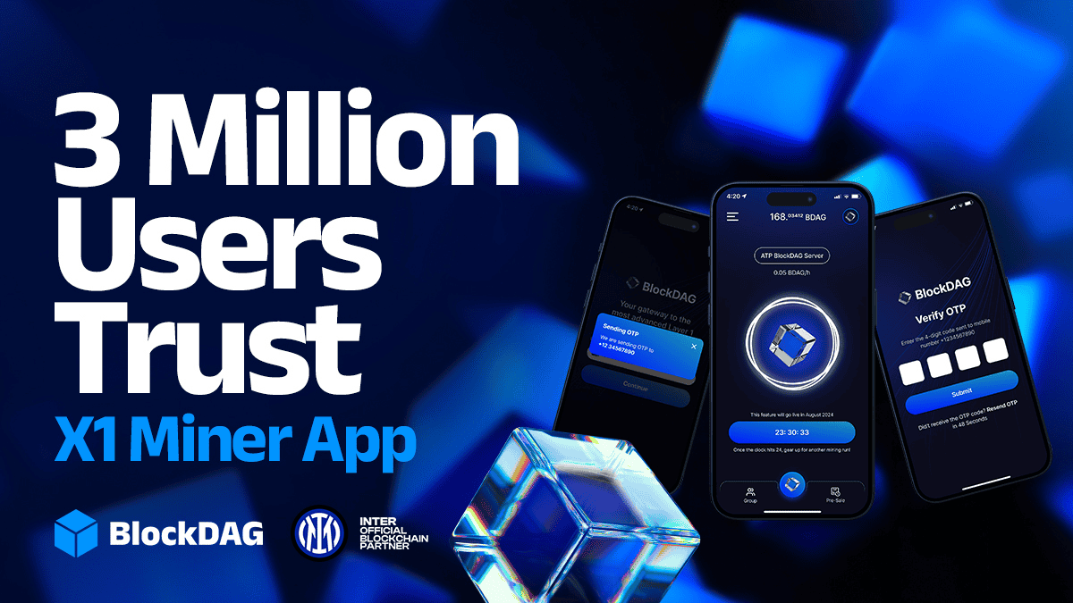 MNT Stabilizes, ADA Targets $1, BlockDAG Scales Globally with 3M Miners!