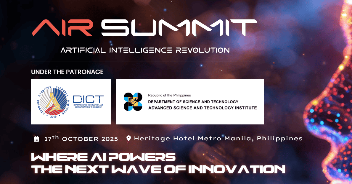 AIR Summit 2025 - WHERE ARTIFICIAL INTELLIGENCE POWERS THE NEXT WAVE OF INNOVATION