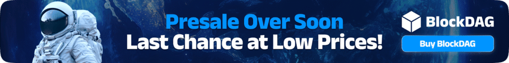 BlockDAG promoting a staking opportunity