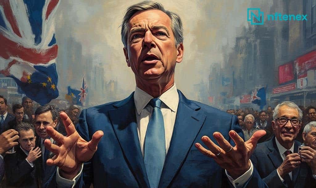 Farage Proposes Bitcoin Reserve, Crypto Tax Cuts in UK