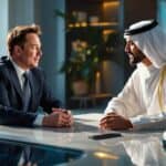 Elon Musk and UAE President Discuss AI and Technology Collaboration