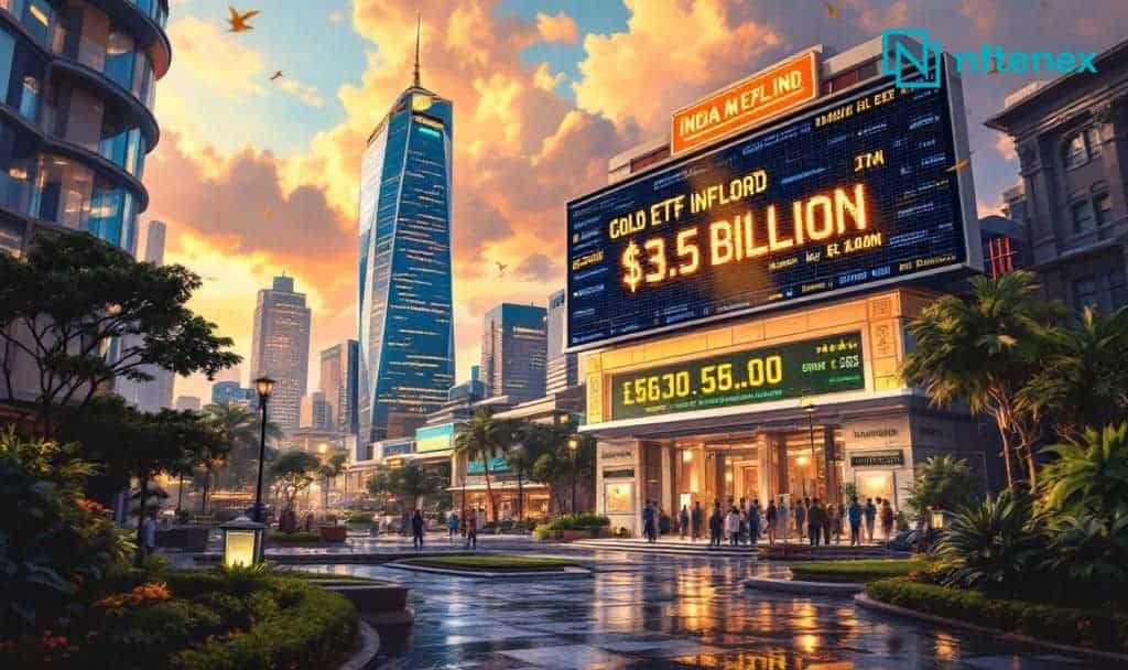 India Gold ETF Inflows Surpass $3.5 Billion Milestone