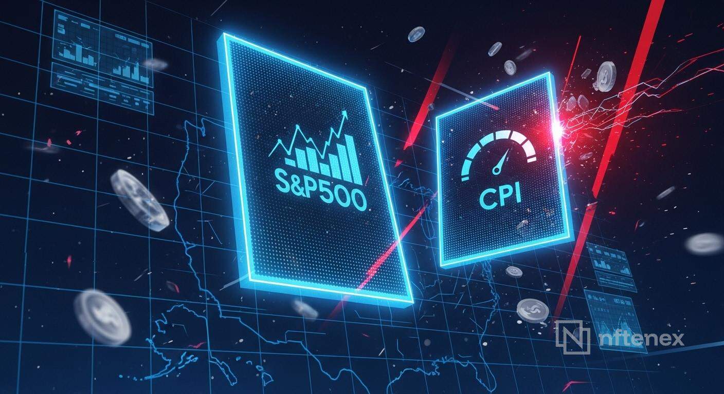SP 500 slides as CPI sparks 1T wipeout claims