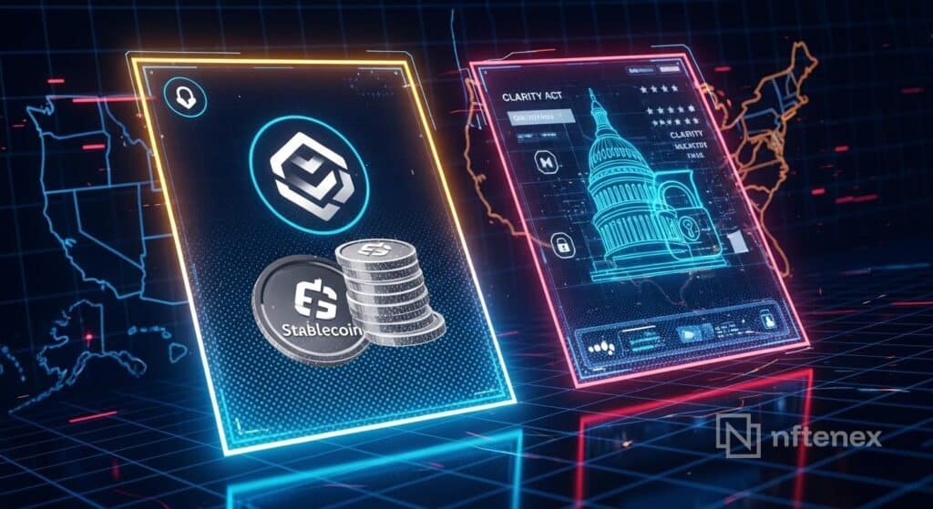 Stablecoins stall on yield amid CLARITY Act 404 talks