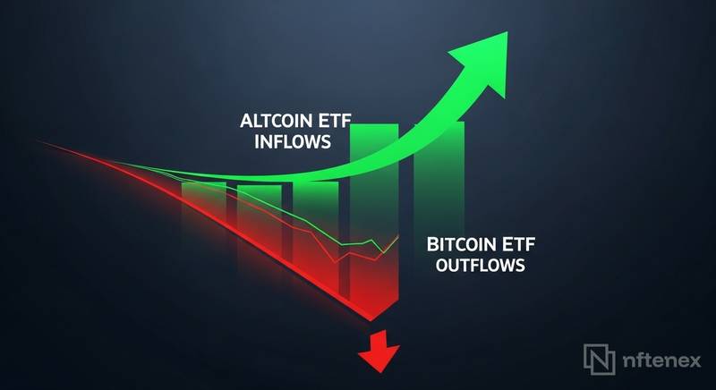 altcoin etfs inflows bitcoin etfs 75 million outflows thumbnail