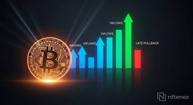 bitcoin etf weekly inflows pullback thumbnail