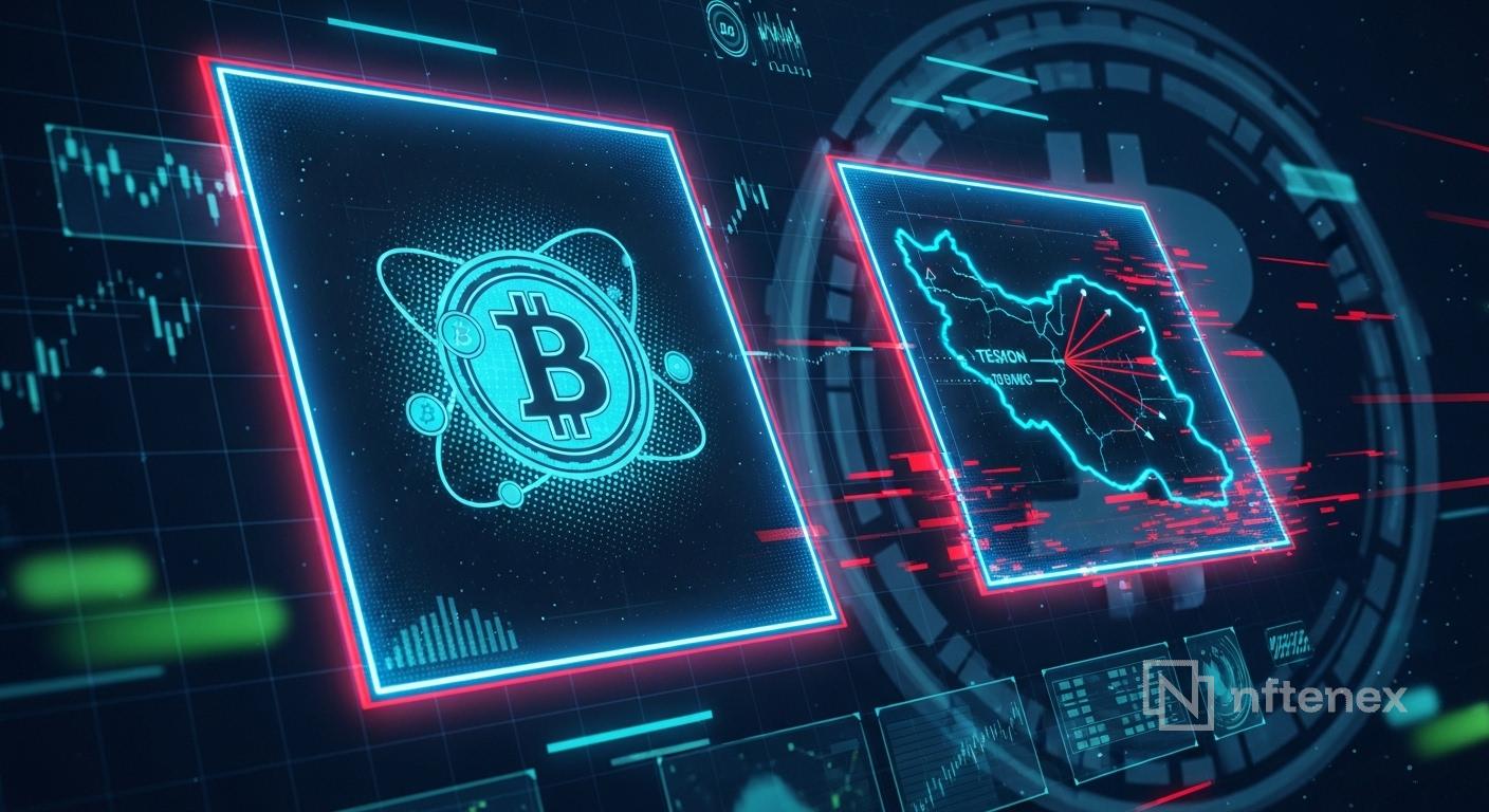 bitcoin steadies amid iran talks