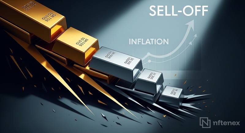 gold silver sell off explained inflation shock safe haven demand thumbnail