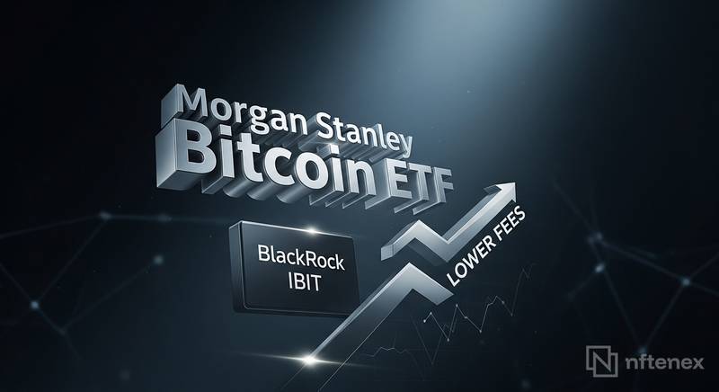 morgan stanley bitcoin etf undercuts blackrock ibit fees thumbnail