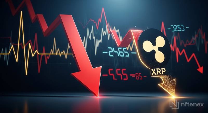 xrp price drop liquidations macro risks crypto markets thumbnail