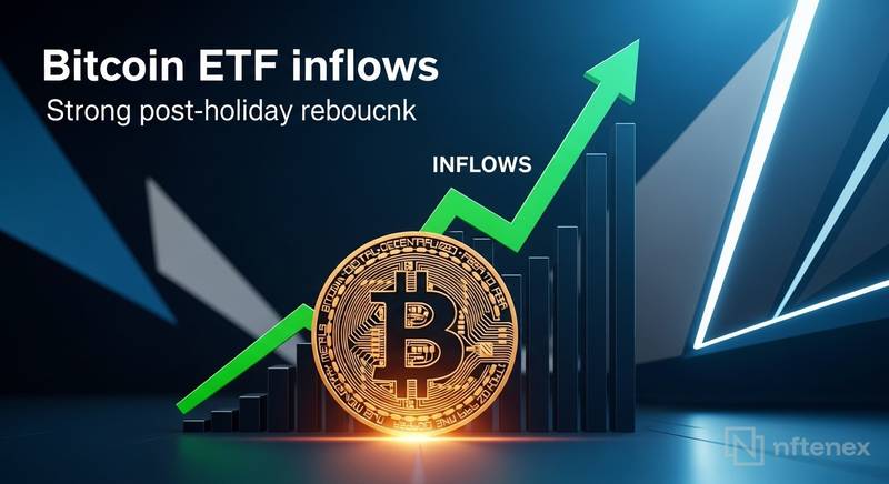 bitcoin etfs 471 million post holiday rebound thumbnail