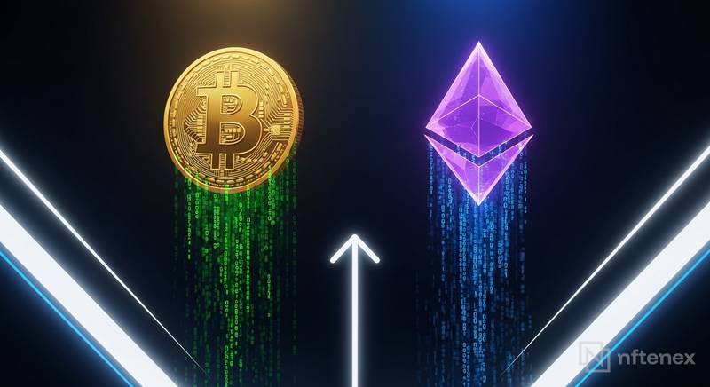 bitcoin ether etf inflows 443m april 2026 thumbnail