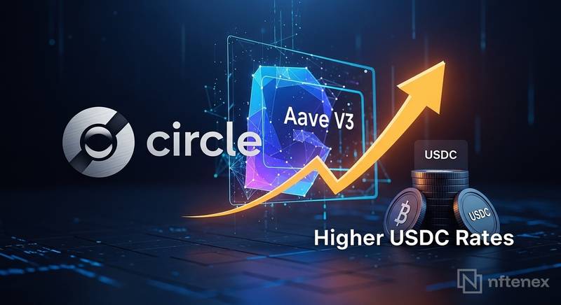 circle economist proposes higher usdc rates on aave v3 following kelpdao exploit thumbnail