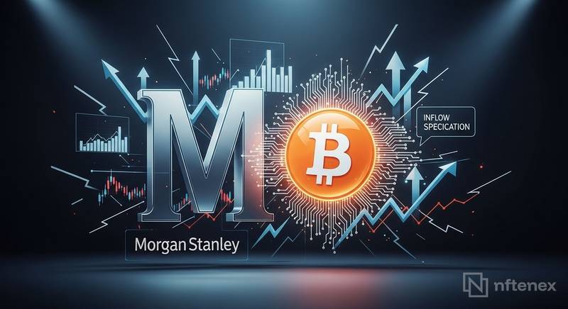 morgan stanley bitcoin etf expected tomorrow inflow speculation thumbnail