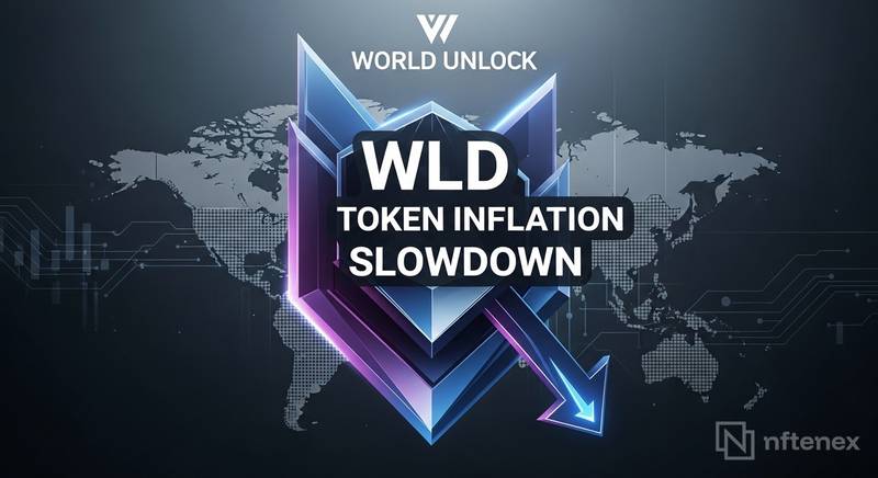 wld token inflation slows world daily unlock cut thumbnail