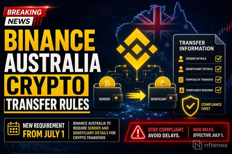 binance australia require sender beneficiary details crypto transfers july 1 thumbnail