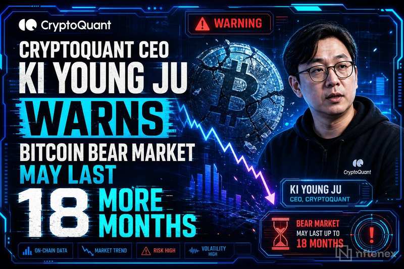 cryptoquant ceo ki young ju bitcoin bear market 18 months thumbnail