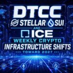 dtcc stellar tokenized securities 2027 sui outage ice hyperledger weekly thumbnail