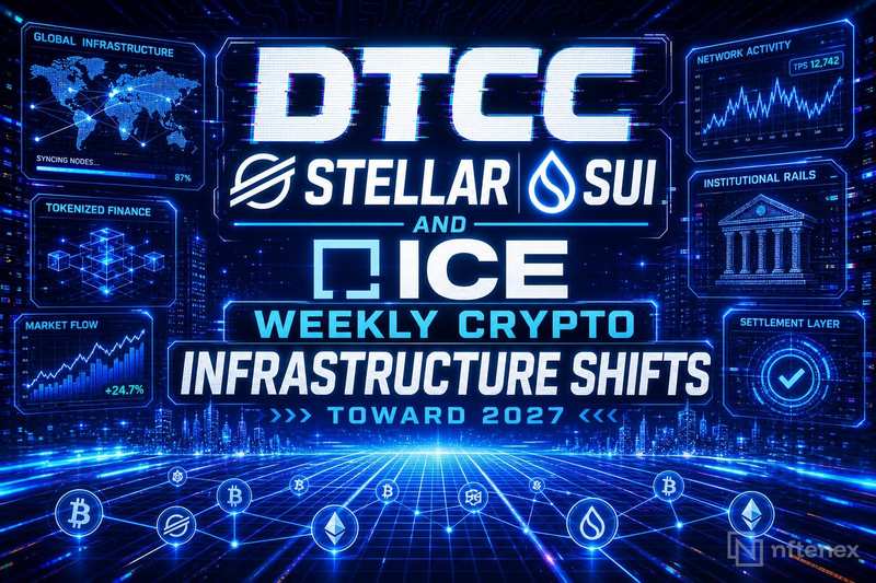 dtcc stellar tokenized securities 2027 sui outage ice hyperledger weekly thumbnail