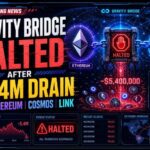 gravity bridge halted after 5 4m drain ethereum cosmos link thumbnail