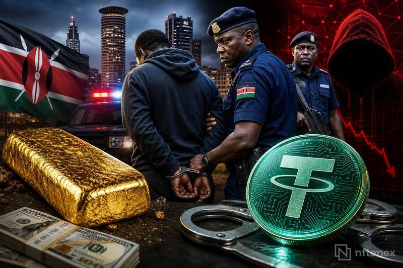 kenya arrests alleged mastermind 431000 usdt fake gold scam thumbnail
