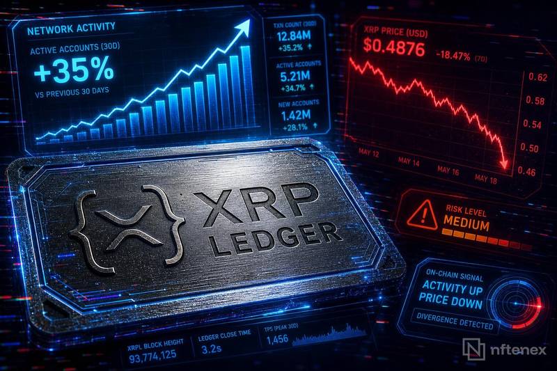 messari report xrp ledger activity rose 35 despite price slump thumbnail