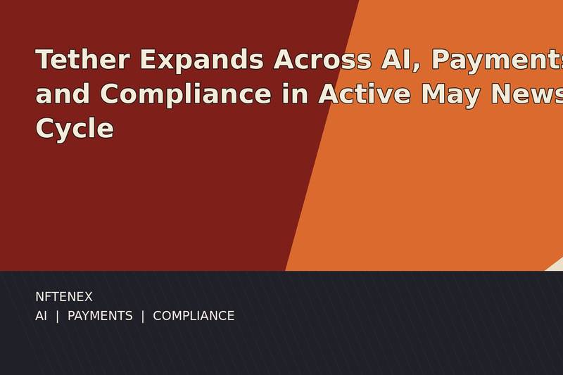 tether expands across ai payments and compliance in active may news cycle thumbnail