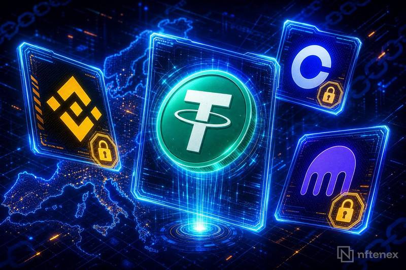 binance coinbase kraken restrict usdt europe mica thumbnail