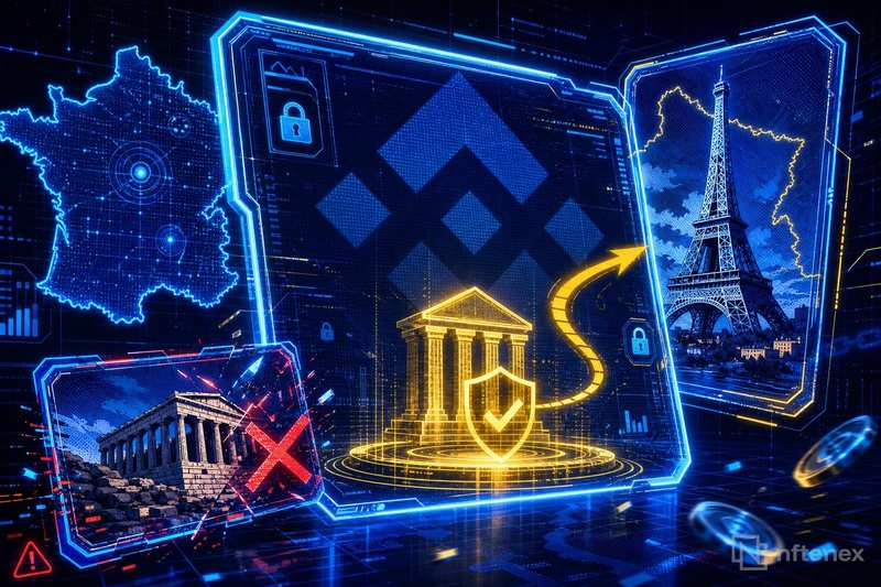 Binance MiCA Plans Shift to France After Greece Setback 4 Binance MiCA Plans Shift to France After Greece Setback